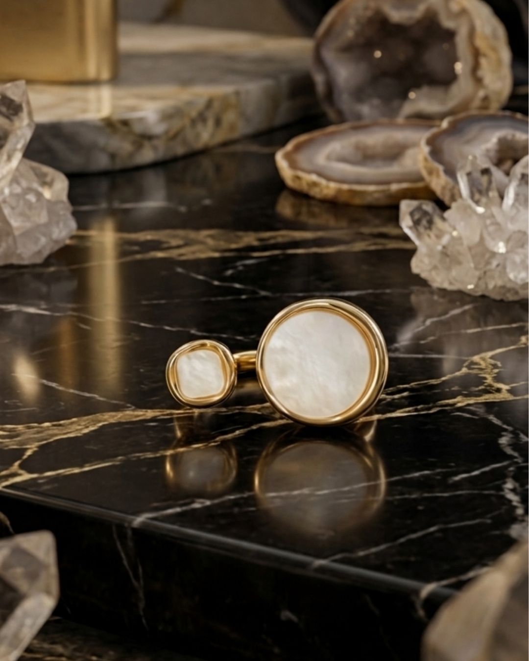 Gold-Plated Minimalist Open Cuff Bracelet